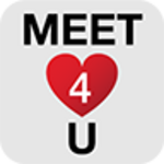 Logo of Meet4U android Application 